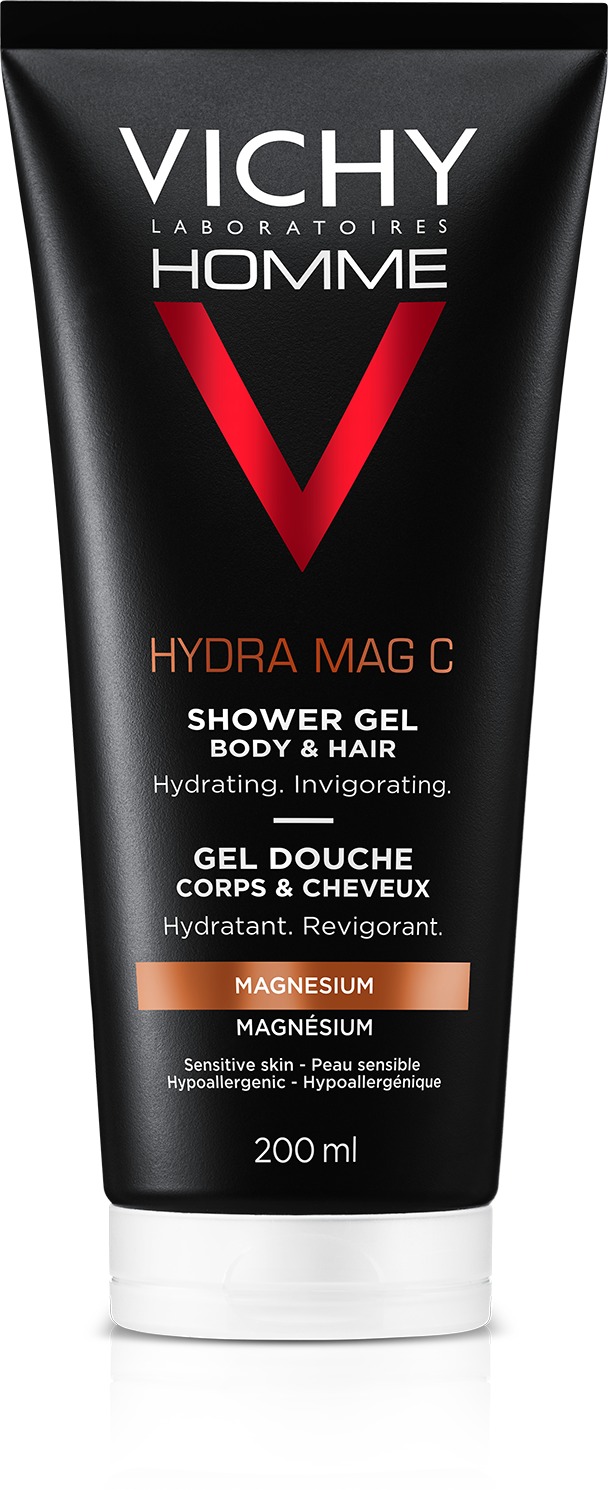 VICHY Homme MAG C Body and Hair Shower Gél 200ml