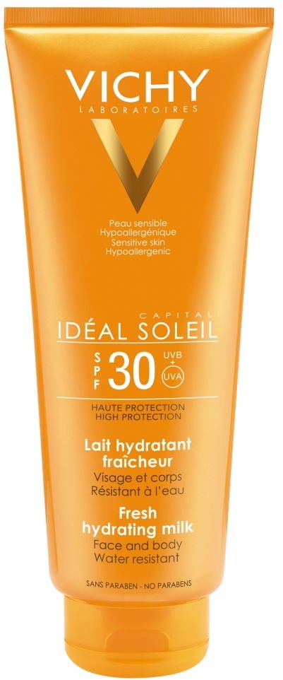 Vichy Capital Soleil Hydratačné ochranné mlieko na opaľovanie SPF 30 300 ml