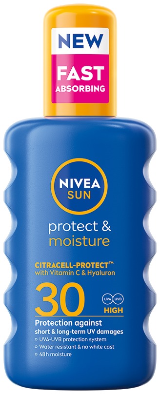 NIVEA SUN Protect & Moistrure Spray SPF 30 200 ml
