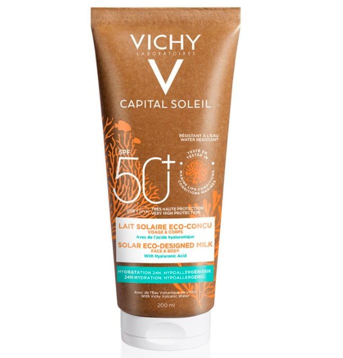 VICHY Capital Soleil Ochranné mlieko SPF 50+ 200 ml