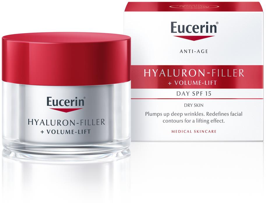 EUCERIN Hyaluron-Filler+Volume lift denný krém na suchú pleť 50 ml