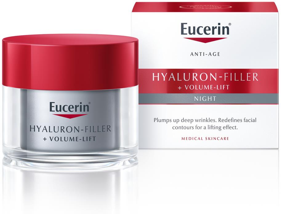 EUCERIN Hyaluron-Filler+Volume-lift nočný krém 50 ml