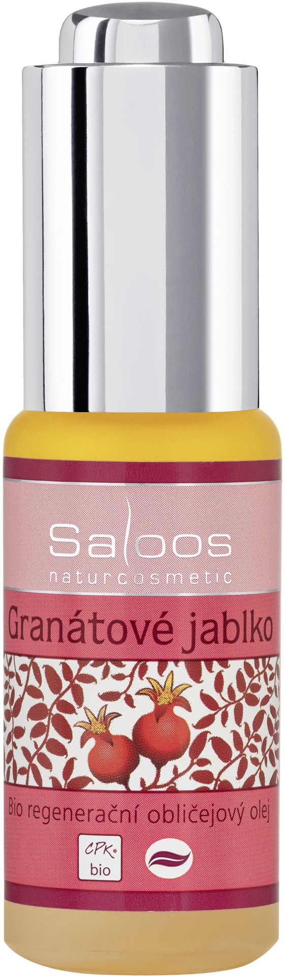 SALOOS Bio regeneračný pleťový olej Granátové jablko 20 ml