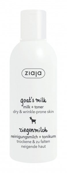 ZIAJA Kozie mlieko Pleťové mlieko & tonikum 2 v 1 200 ml