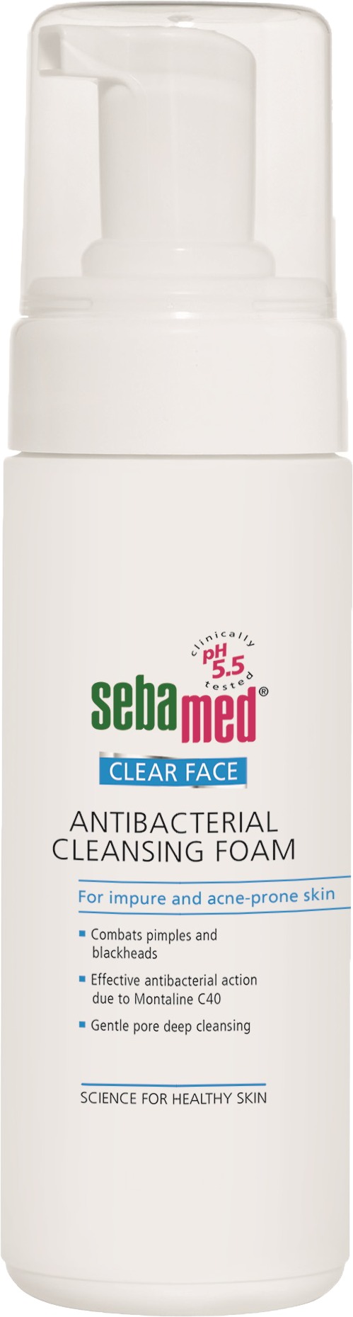 SEBAMED Clear Face Antibakteriálna čistiaca pena 150 ml