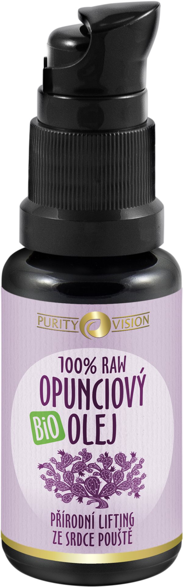 PURITY VISION RAW Opunciový olej BIO 15 ml