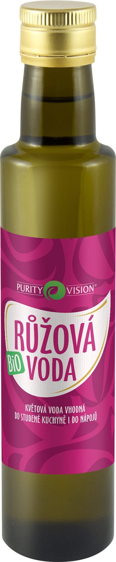 PURITY VISION Ružová voda BIO 250 ml