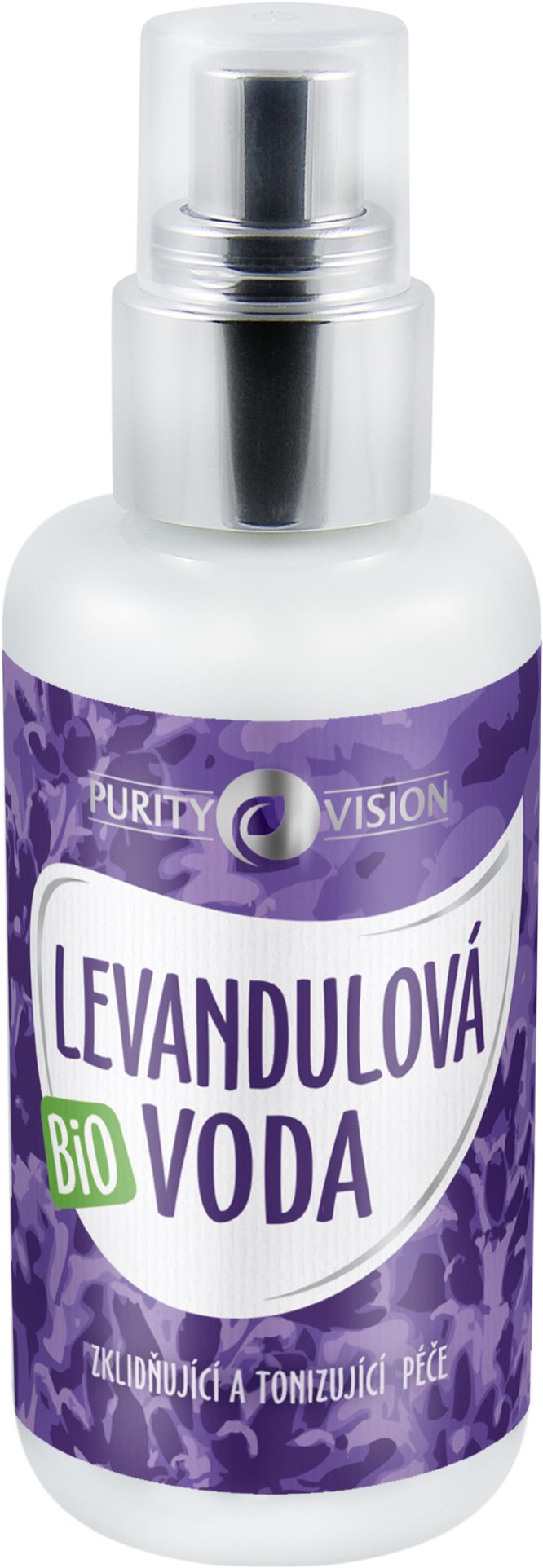 PURITY VISION Bio Levanduľová voda 100 ml