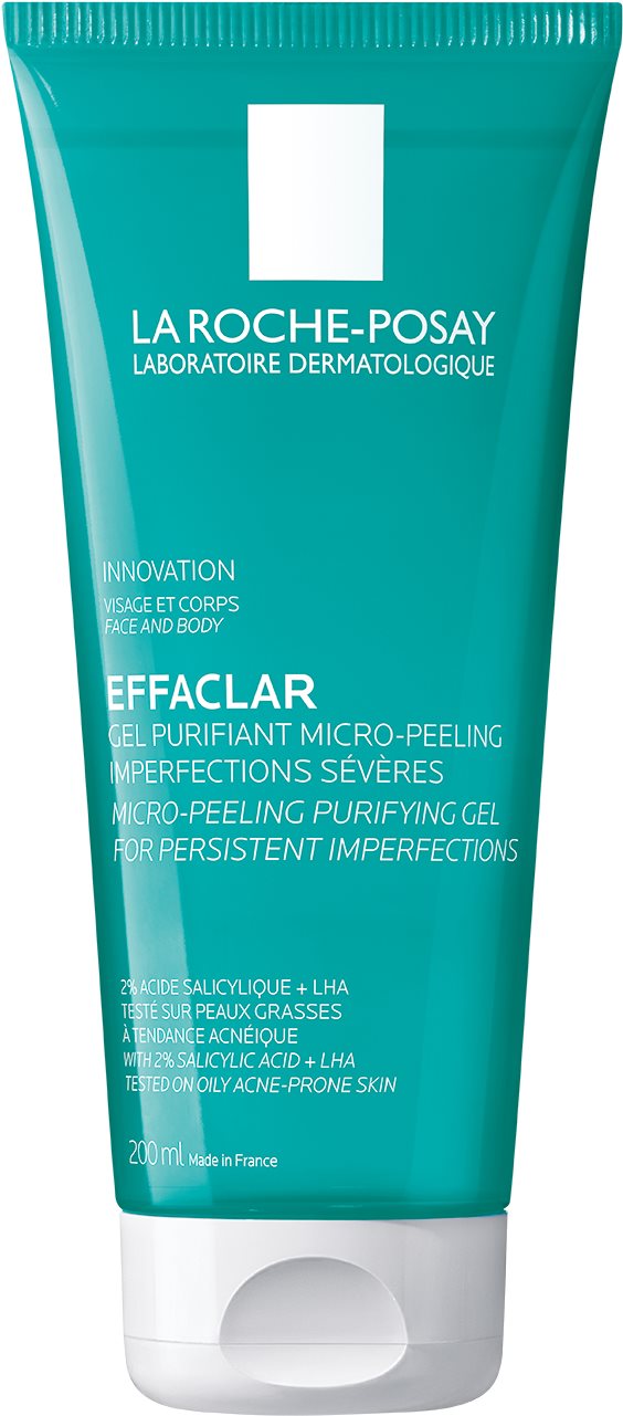 LA ROCHE-POSAY Effaclar Gel Purifiant Micropeeling Čistiaci mikropeelingový gél 200 ml