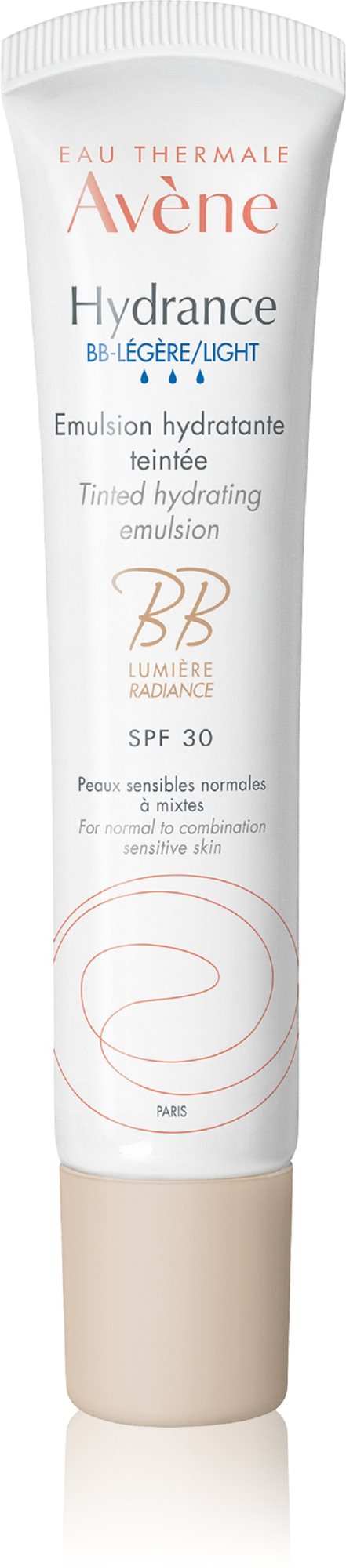 AVENE Hydrance BB-Ľahká tónovacia hydratačná emulzia SPF30 40 ml