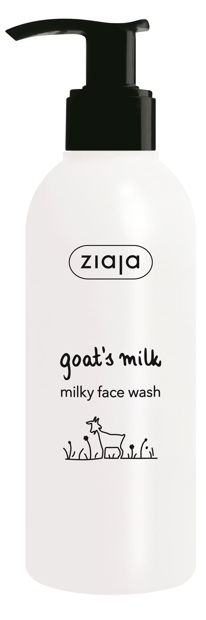 ZIAJA Kozie mlieko mliečny pleťový umývací gél 200 ml