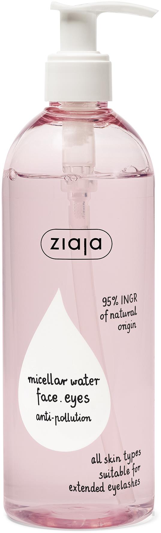 ZIAJA Micelárna voda Univerzálna pre všetky typy pleti 390 ml