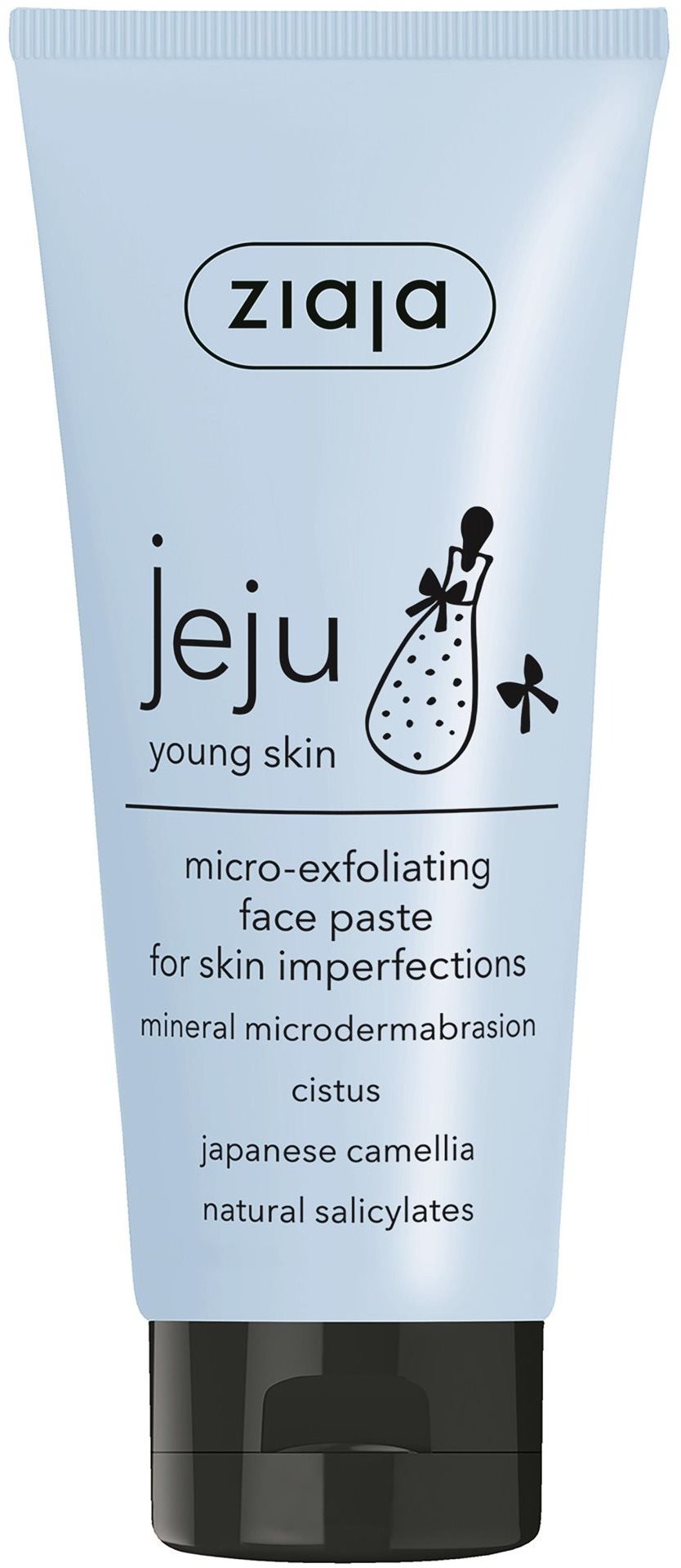 ZIAJA Jeju Mikro-exfoliačná pleťová pasta 75 ml