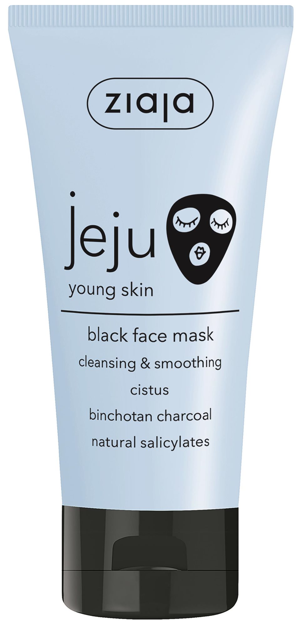 ZIAJA Jeju Čierna pleťová maska 50 ml