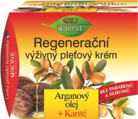 BIONE COSMETICS Bio Arganový olej a Karité Regeneračný výživný pleťový krém 51 ml