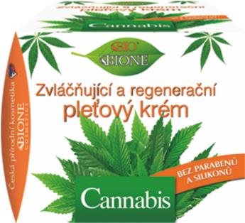 BIONE COSMETICS Bio Cannabis Zvláčňujúci a regeneračný pleťový krém 51 ml