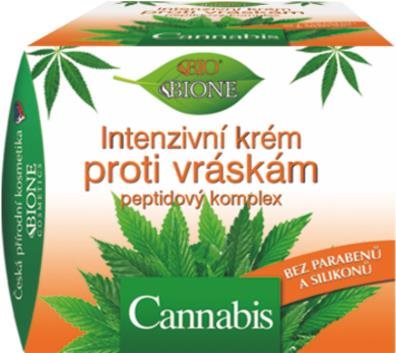BIONE COSMETICS Bio Cannabis Intenzívny pleťový krém proti vráskam 51 ml
