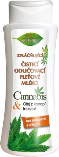 BIONE COSMETICS Bio Cannabis Čistiace pleťové mlieko 255 ml