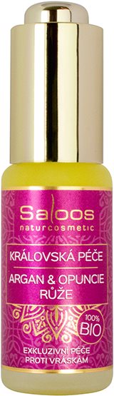 SALOOS Kráľovská starostlivosť Argan & Opuncia – Ruža 20 ml