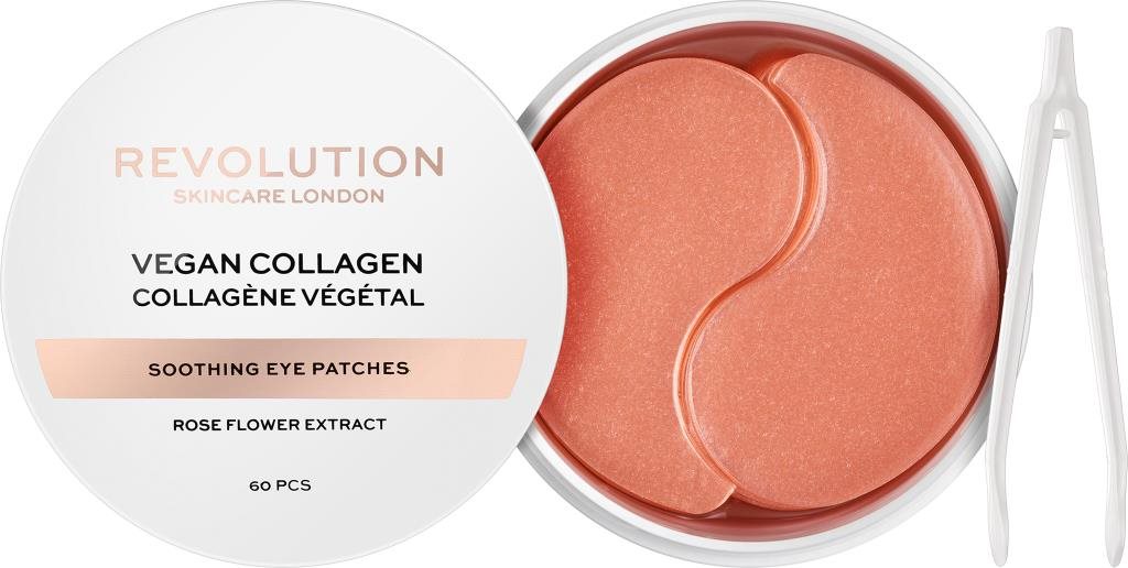 REVOLUTION SKINCARE Rose Gold Vegan Collagen Soothing Undereye Patches 60 ks