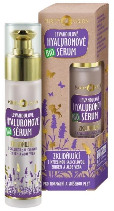 PURITY VISION Bio Levanduľové hyalurónove sérum