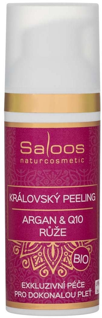 SALOOS Bio kráľovský peeling – Ruža 50 ml