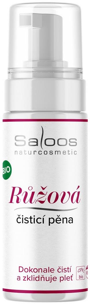 SALOOS Bio Ružová čistiaca pena na pleť 150 ml
