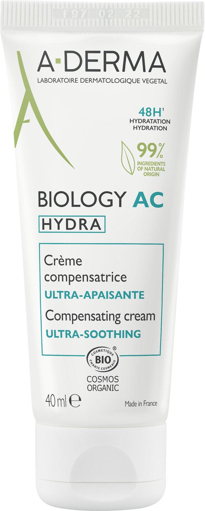A-DERMA BIOLOGY AC Hydra kompenzačný krém 40 ml