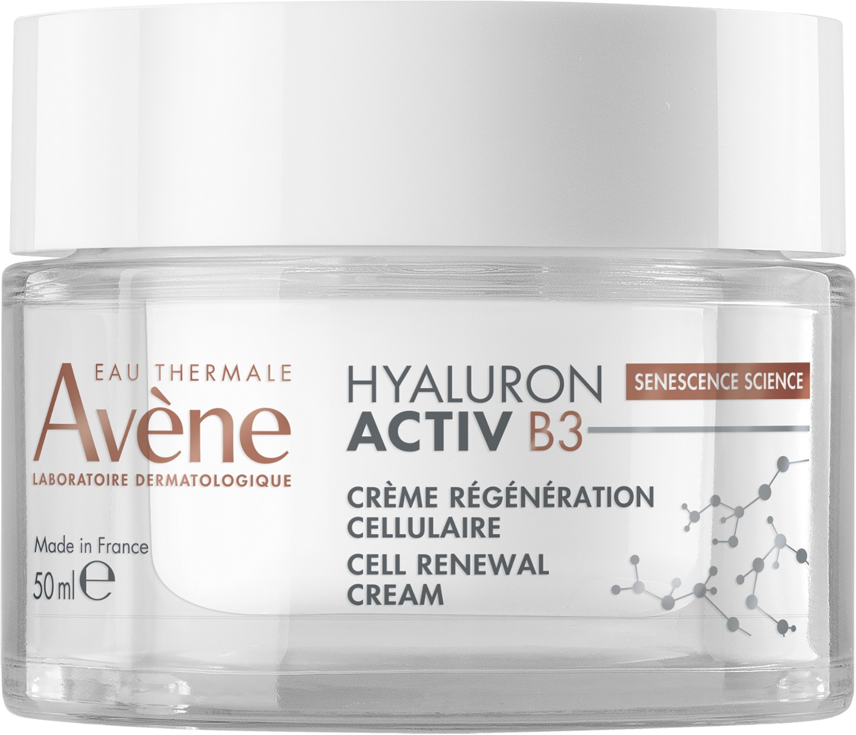 AVENE Hyaluron Activ B3 Krém na obnovu buniek 50 ml