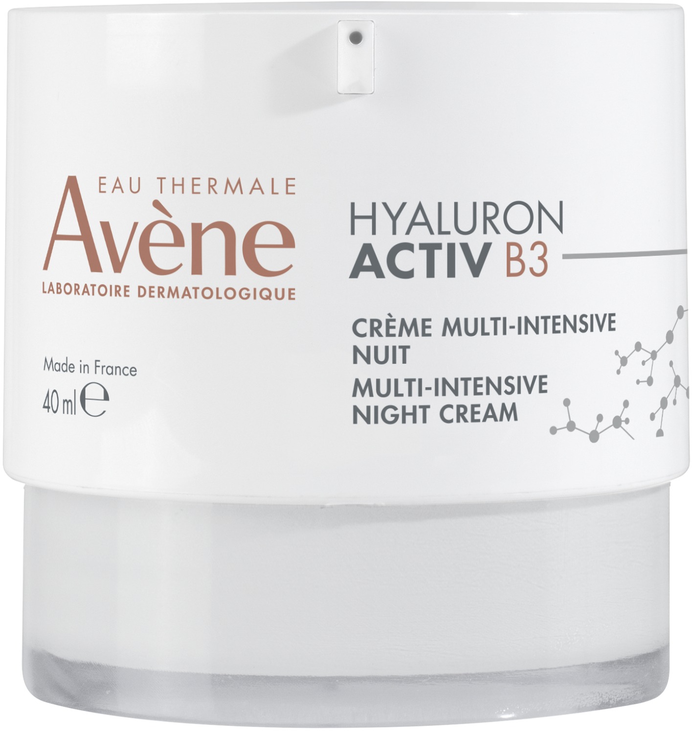 AVENE Hyaluron Activ B3 Nočný krém 40 ml
