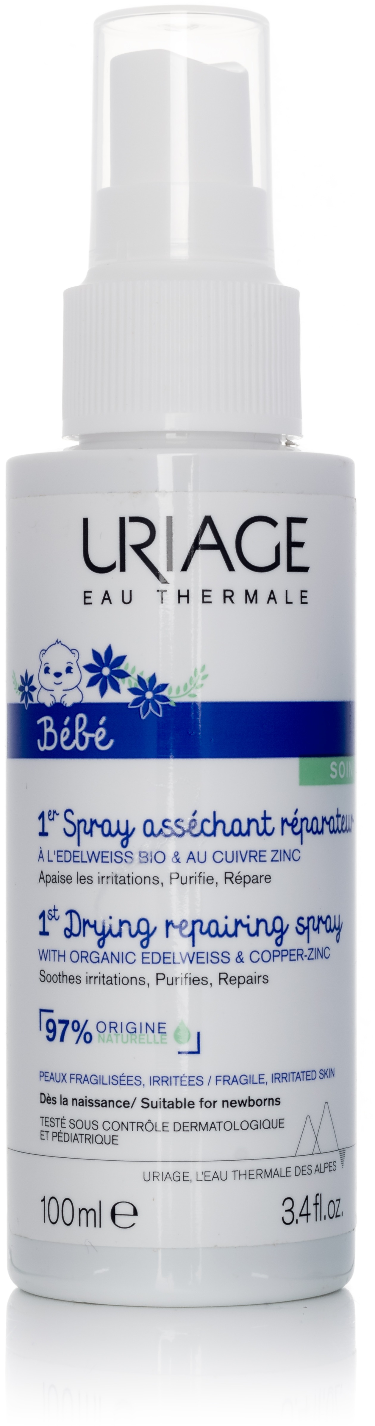 URIAGE Bébé 1st Drying Repairing Spray 100 ml