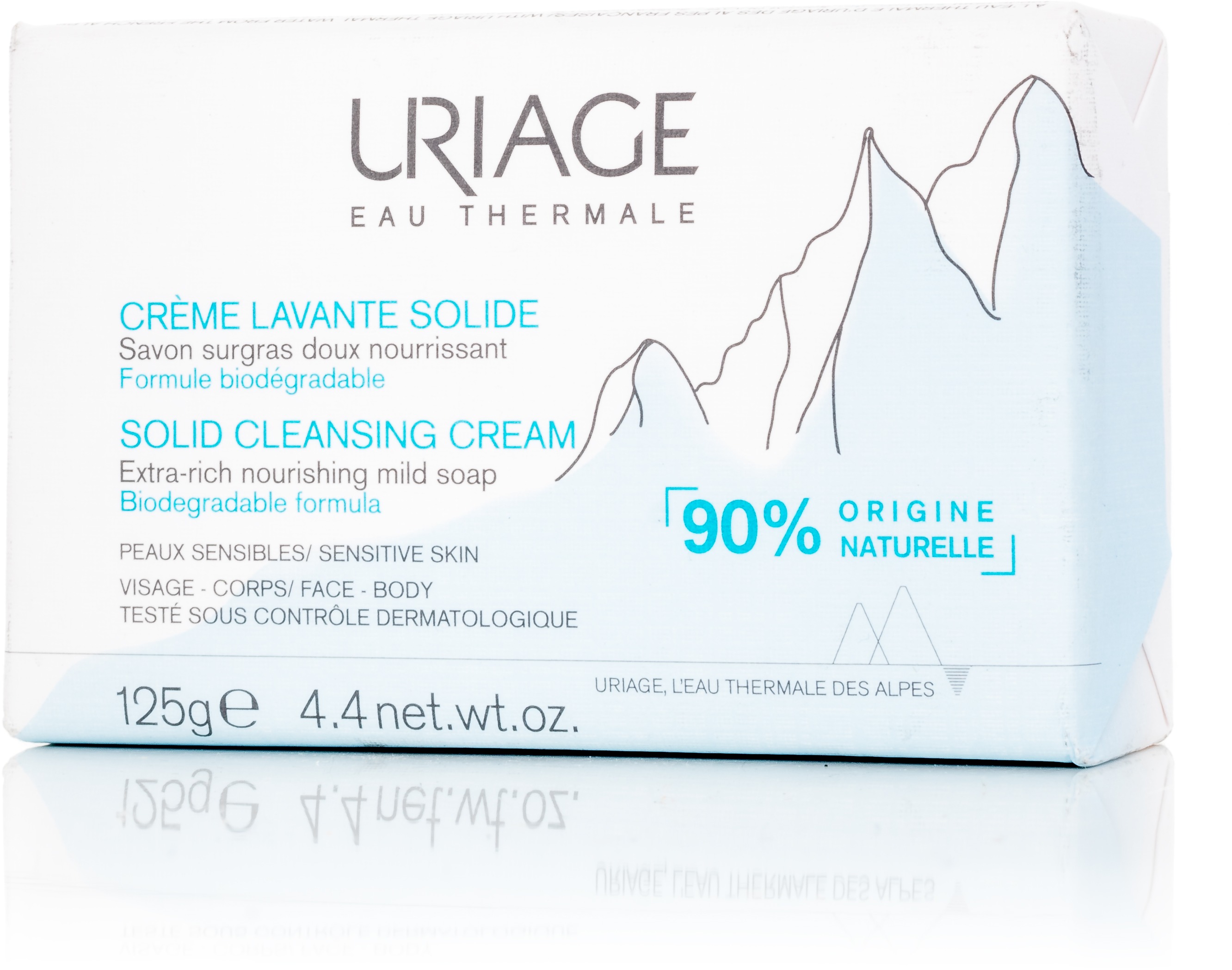 URIAGE Solid Cleansing Cream 125 g