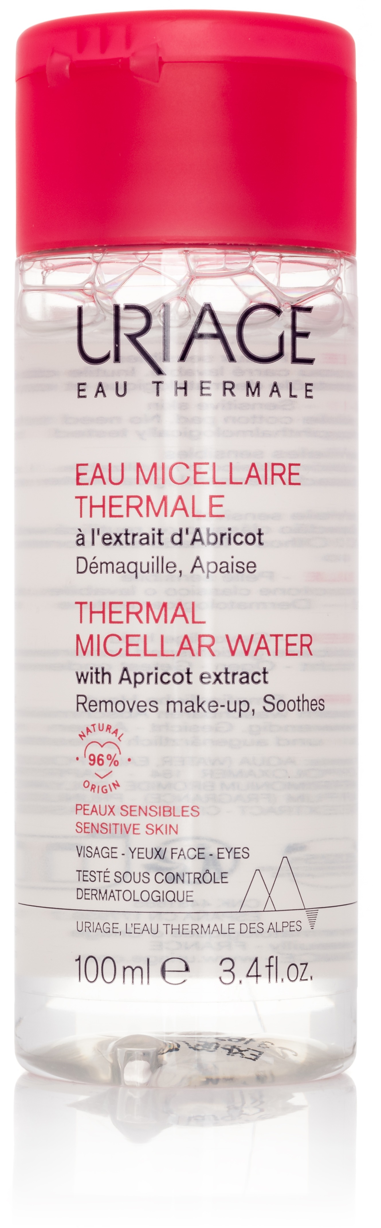 URIAGE Thermal Micellar Water with Apricot extract 100 ml