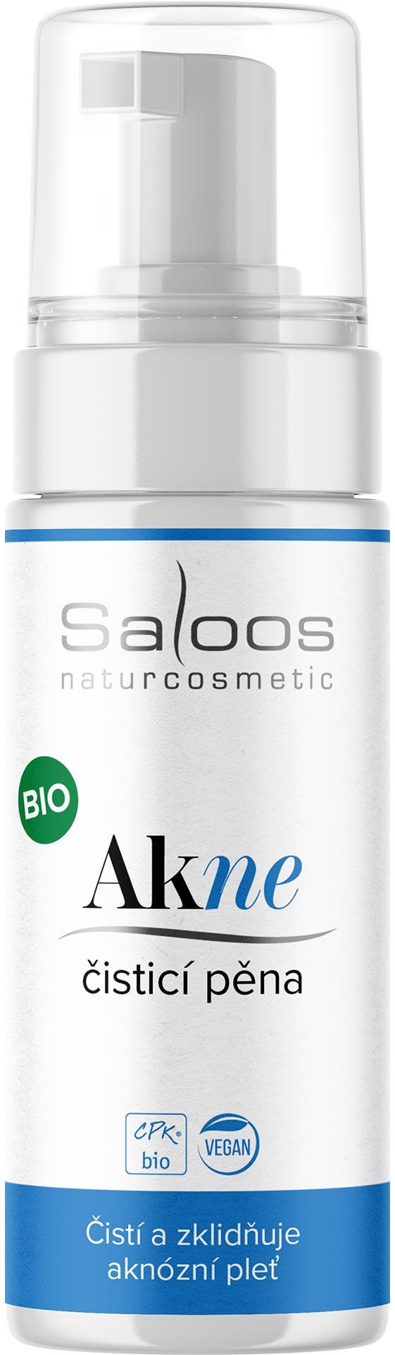 SALOOS Bio Akné čistiaca pena 150 ml