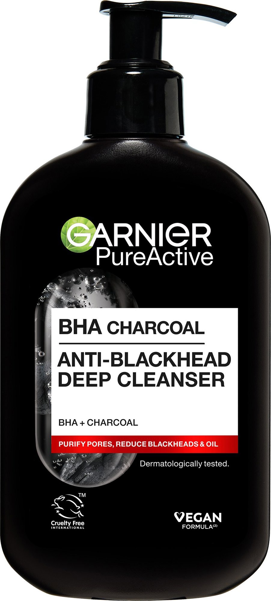 GARNIER PureActive Charcoal Cleansing Gel 250 ml
