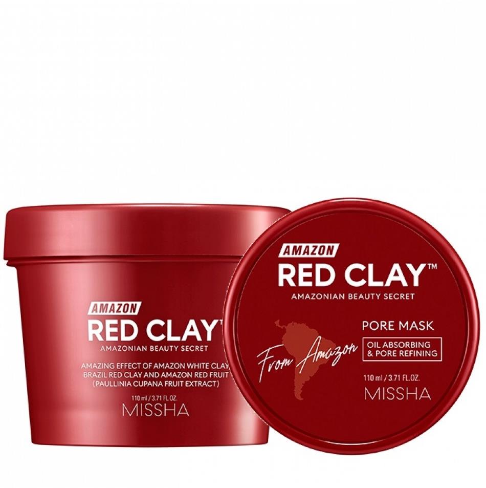 MISSHA Amazon Red Clay Pore Mask 110 ml