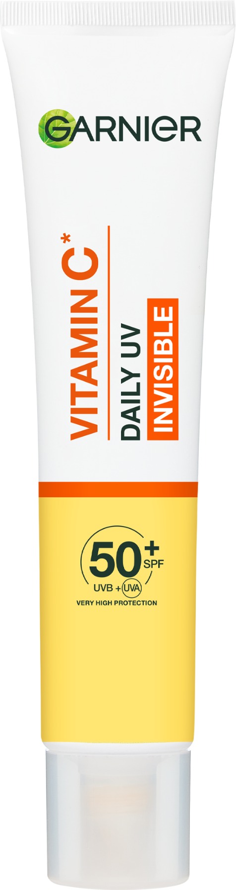 GARNIER Skin Naturals Vitamin C denný rozjasňujúcí UV fluid SPF 50+ invisible 40 ml