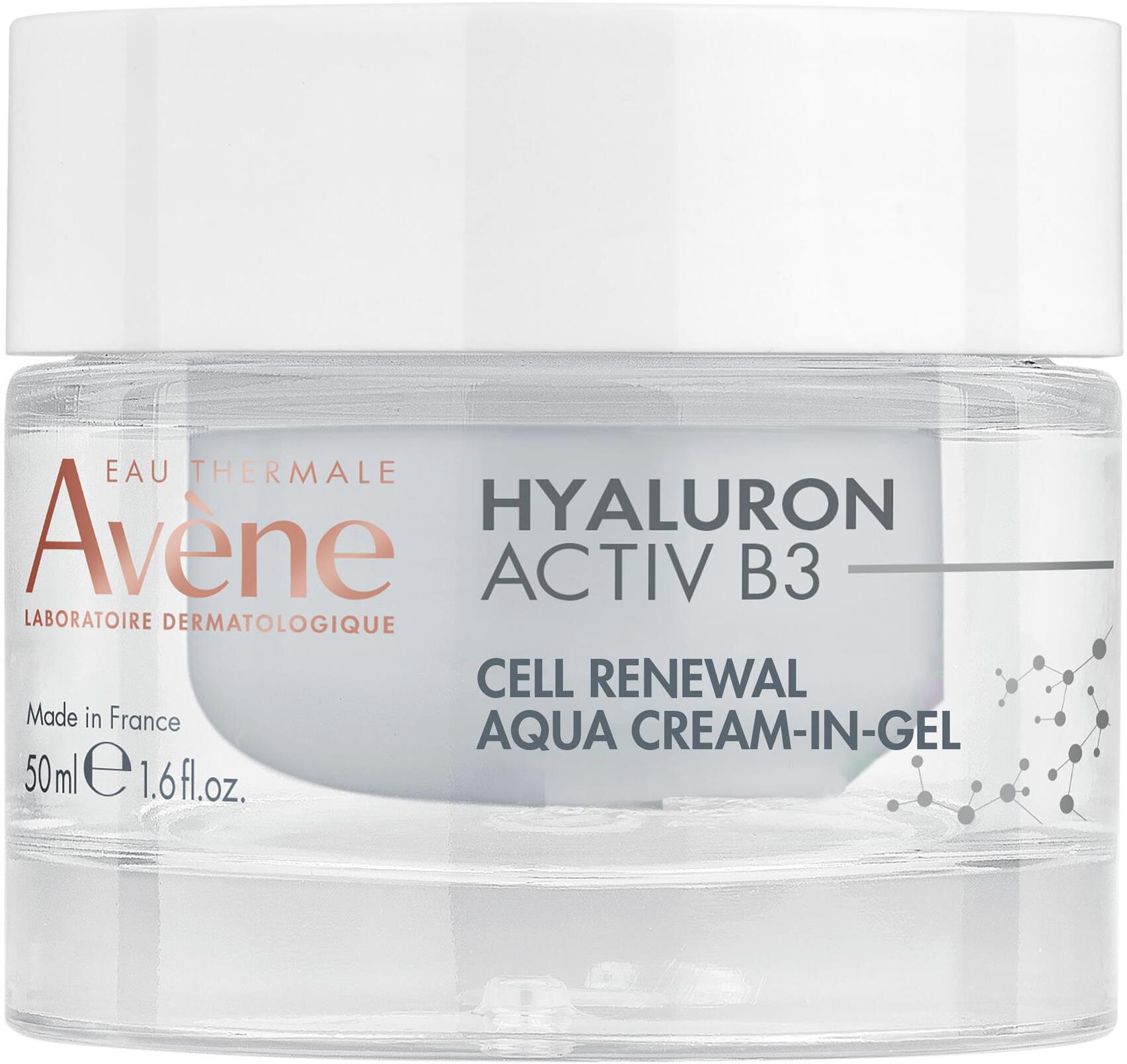 AVENE Hyaluron Activ B3 Aqua gél – krém 50 ml