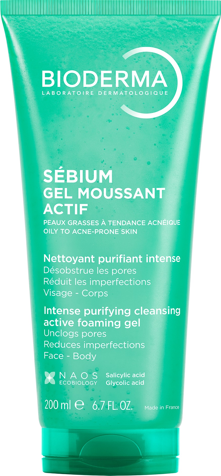 BIODERMA Sébium Gel moussant actif 200 ml
