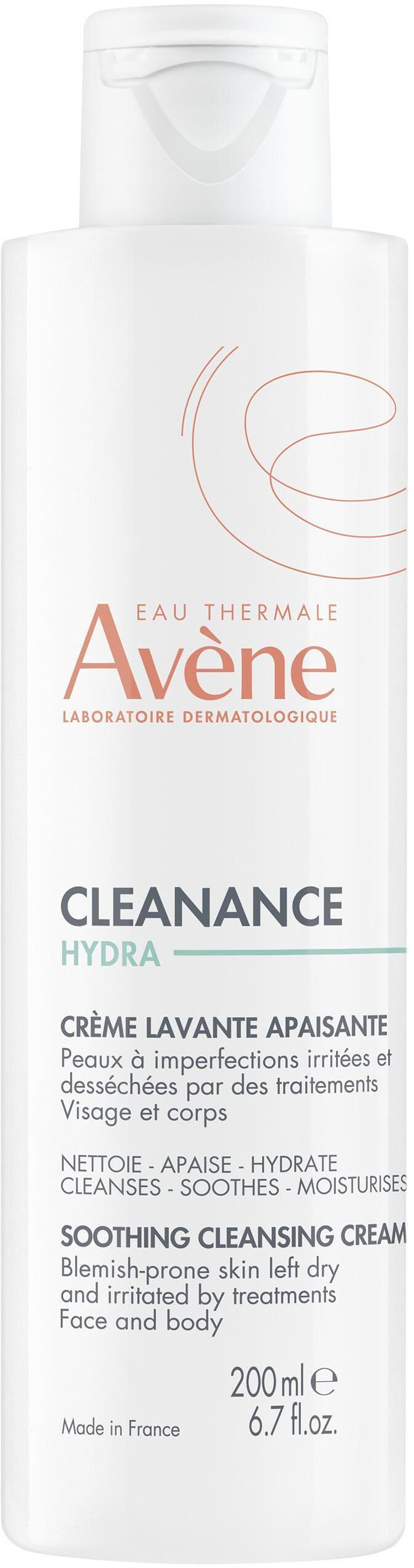 AVENE Cleanance Hydra Upokojujúci umývací krém 200 ml