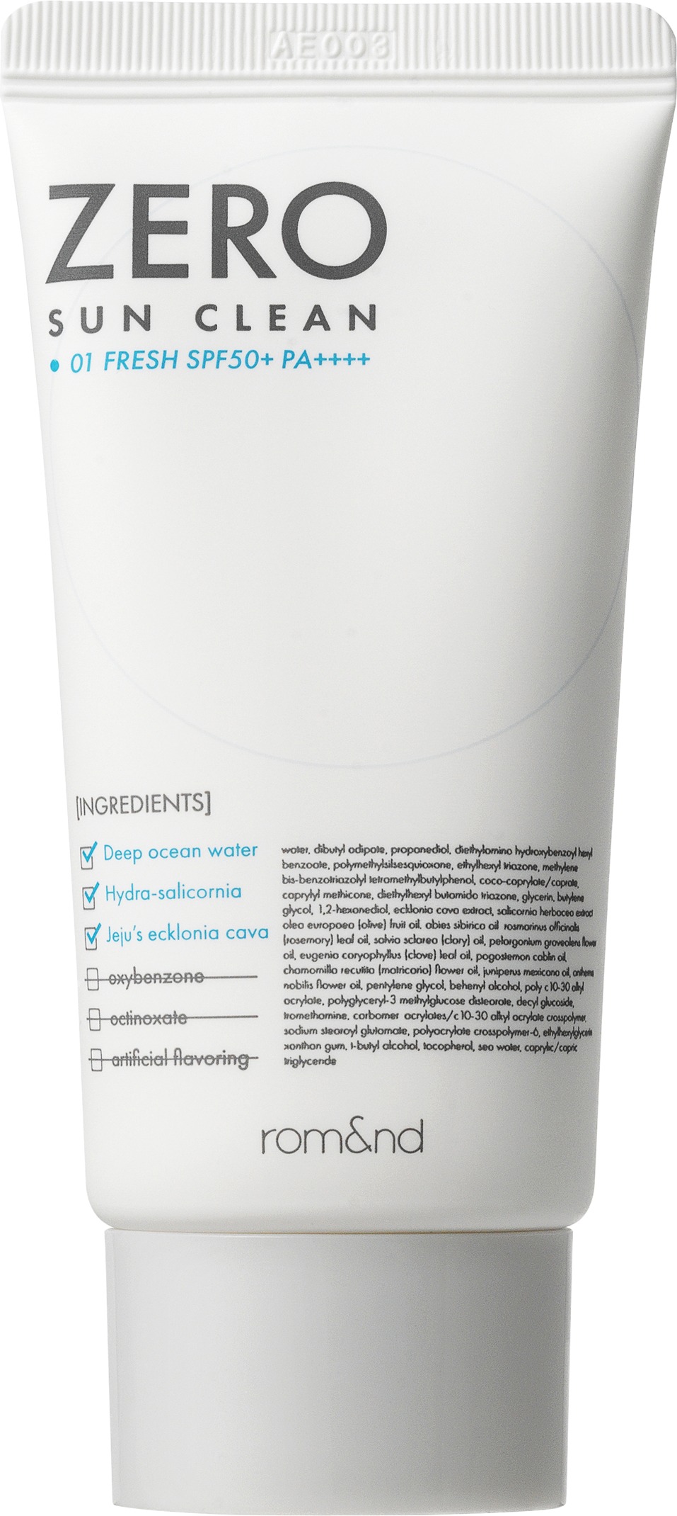 ROM&ND Zero Sun Clean 01 Fresh SPF50+ 50 ml