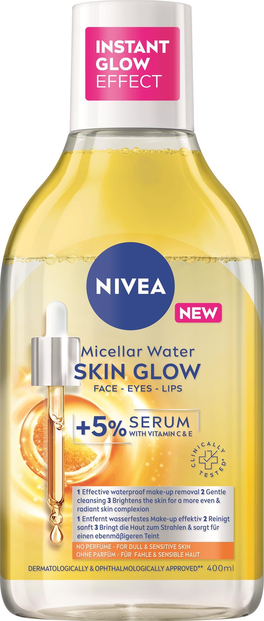 NIVEA Micellar Water Skin Glow 400 ml