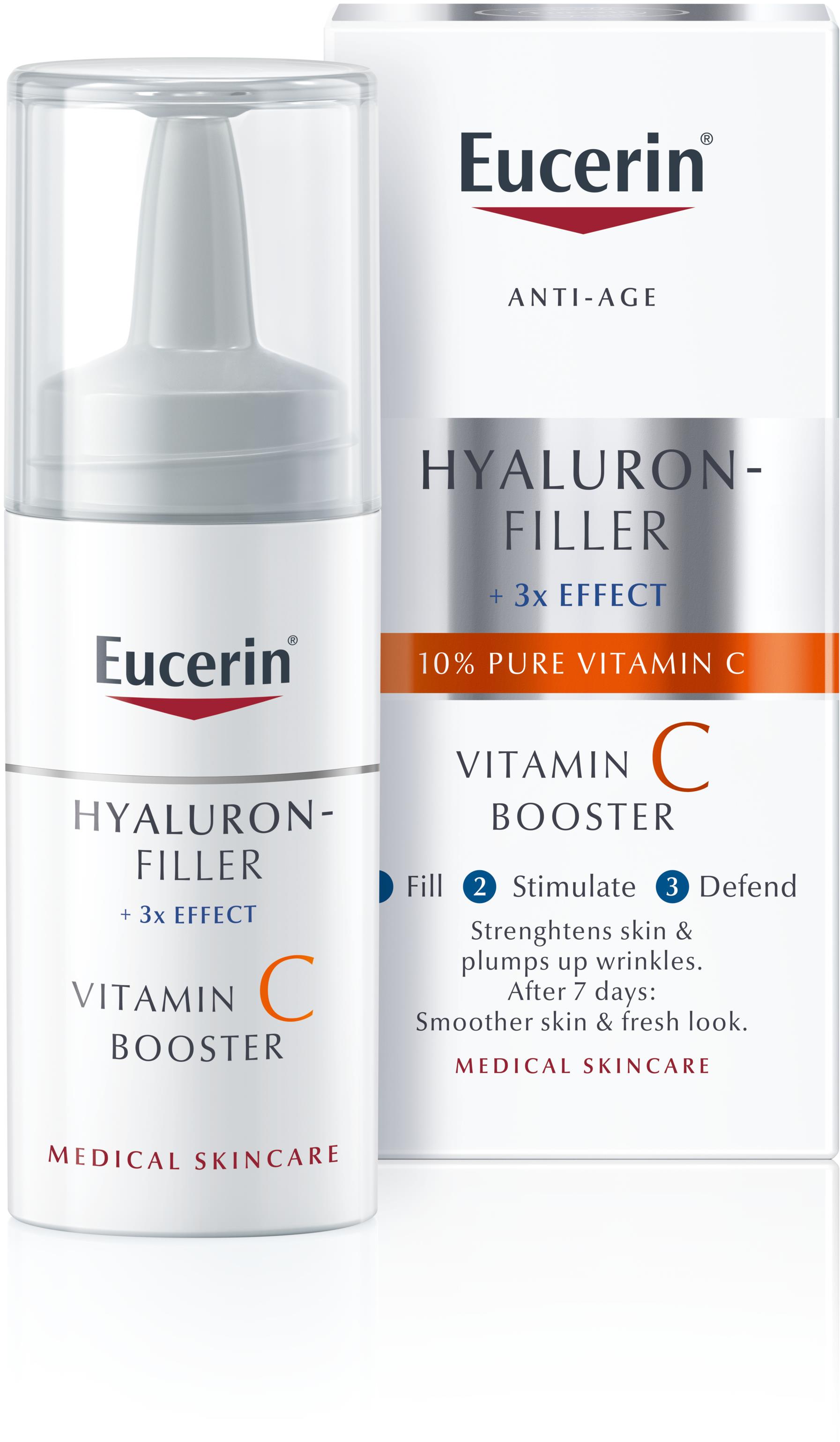 EUCERIN Hyaluron-Filler + 3× effect Vitamín C Booster 8 ml