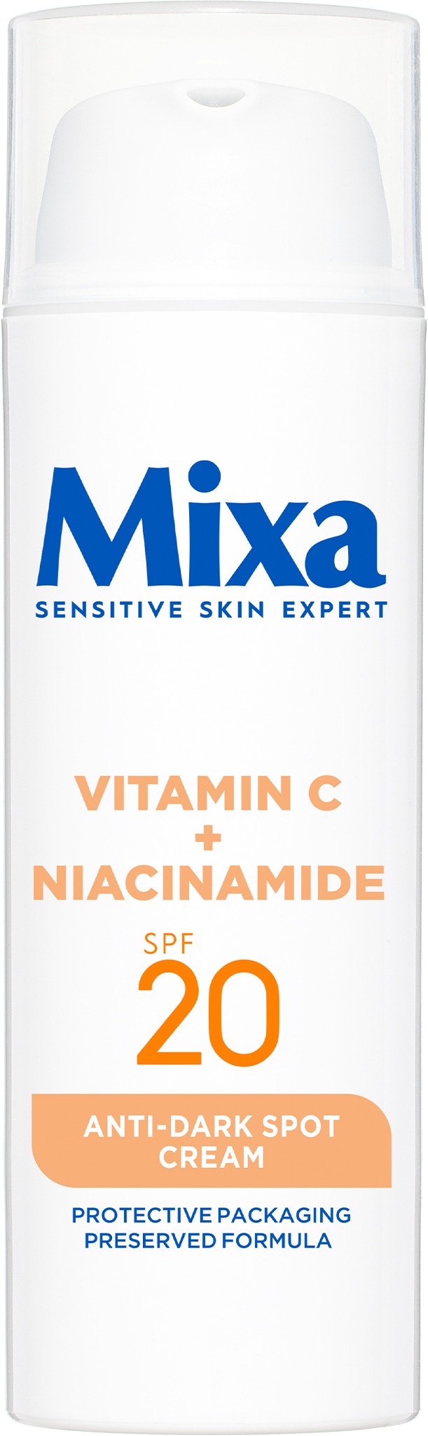 MIXA krém proti tmavým škvrnám SPF 20, 50 ml