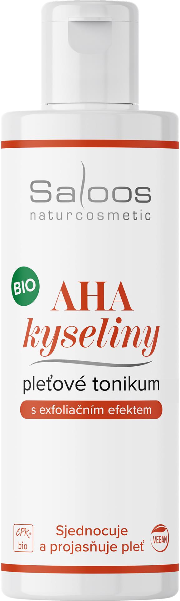 SALOOS Bio pleťové tonikum s AHA kyselinami 200 ml