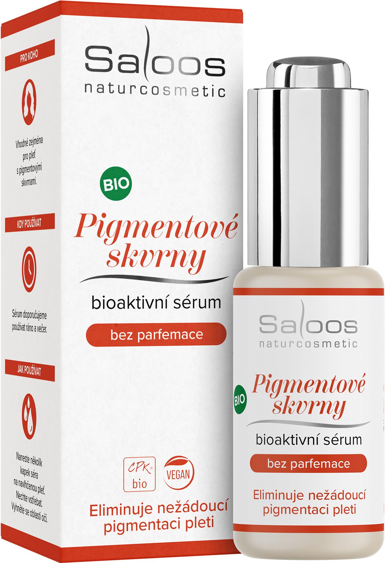 SALOOS Bioaktívne sérum na pigmentové škvrny 20 ml