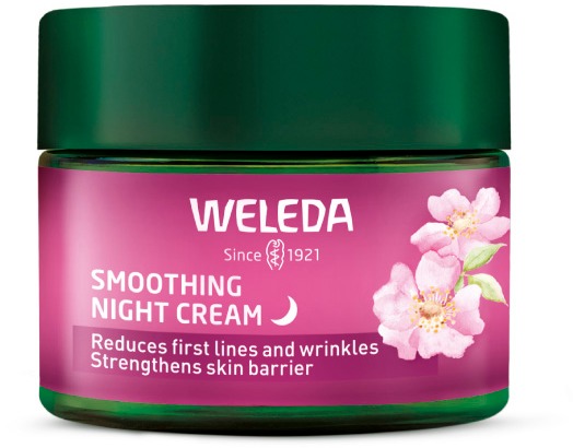 WELEDA Rozjasňujúci nočný krém Divoká ruža a biely čaj 40 ml
