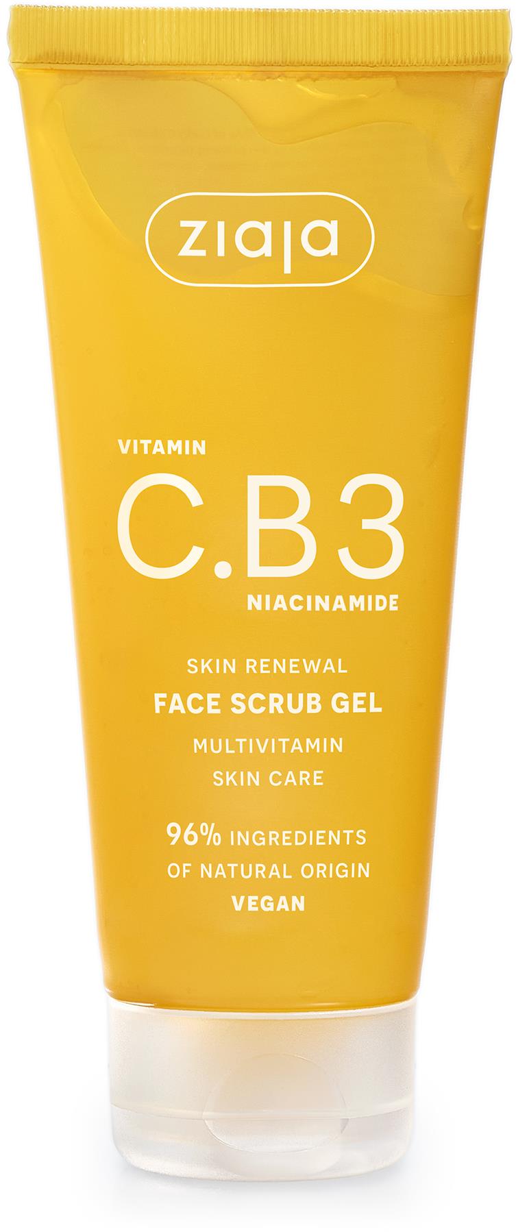 ZIAJA Vitamin C.B3 Niacinamide Exfoliačný gél 100 ml