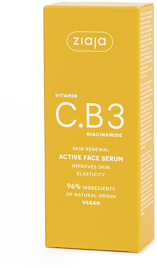 ZIAJA Vitamín C.B3 Niacinamide Aktívne Pleťové sérum 30 ml