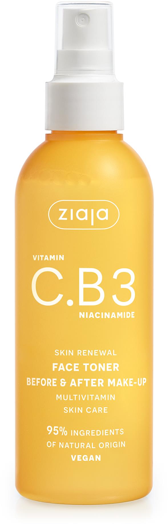 ZIAJA Vitamín C.B3 Niacinamide pred a po nalíčení 190 ml